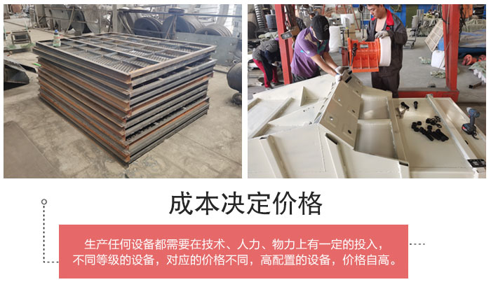 直線篩分機篩網(wǎng),篩箱部件展示